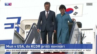 Trumpa pred schôdzkou s lídrom KĽDR navštívil juhokórejský prezident
