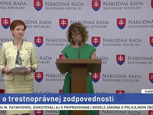 TB členiek strany SaS o trestnoprávnej zodpovednosti