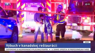 V kanadskej reštaurácii odpálili bombu, hlásia zranených