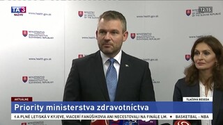 TB P. Pellegriniho a A. Kalavskej o prioritách rezortu zdravotníctva