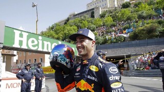 F1: Kvalifikáciu v Monaku ovládol Ricciardo, Verstappen odštartuje posledný