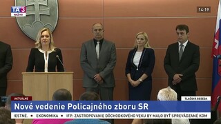 TB D. Sakovej o novom vedení Policajného zboru