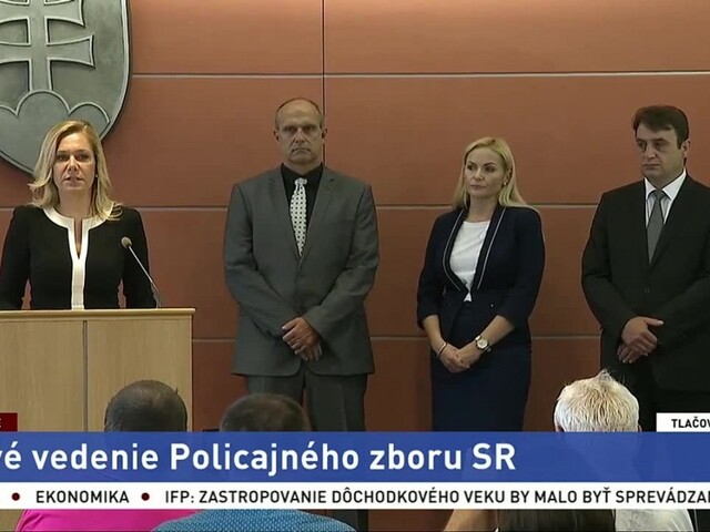 TB D. Sakovej o novom vedení Policajného zboru