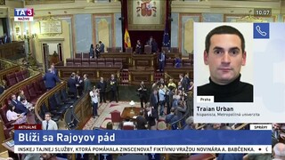 Hispanista T. Urban o vládnej kríze v Španielsku