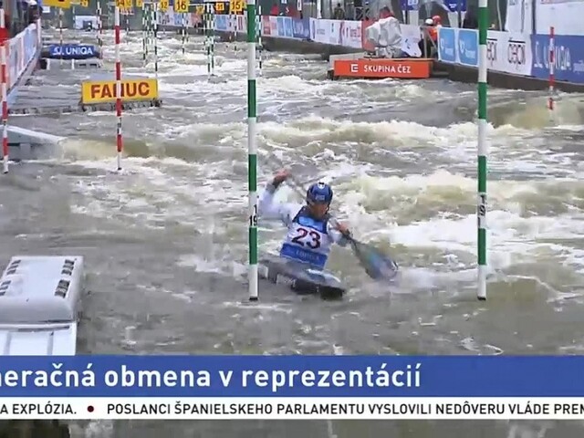 MS vo vodnom slalome: pozície v Prahe zaujali mladší pretekári