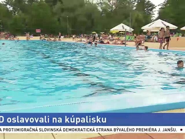 Kúpalisko otvorilo letnú sezónu, najväčšiu radosť mali deti