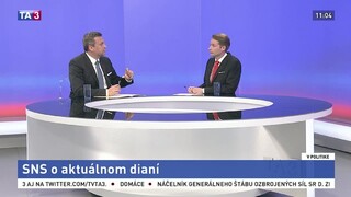 SNS o aktuálnom dianí / Personálne zmeny v policajnom zbore / Nové pravidlá pre politické strany / Sme rodina o aktuálnom dianí