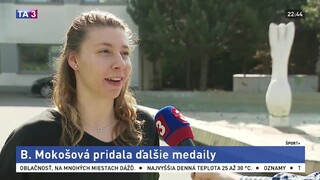 Mokošová nadviazala na medailové pozície, najnovšie si priniesla zo Slovinska
