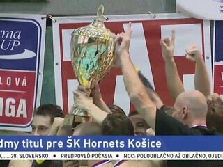 Hornets získali titul po piatich rokoch, Sláviu nahneval rozhodca