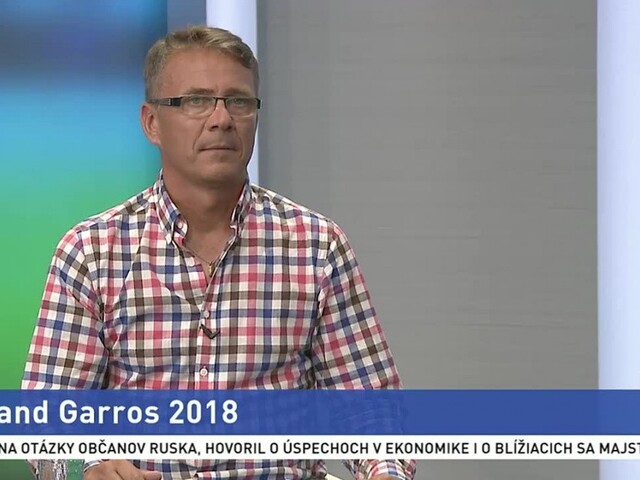 HOSŤ V ŠTÚDIU: Tenisový tréner Š. Čižmarovič o Roland Garros