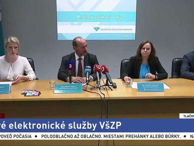 TB predstaviteľov VšZP o nových elektronických službách