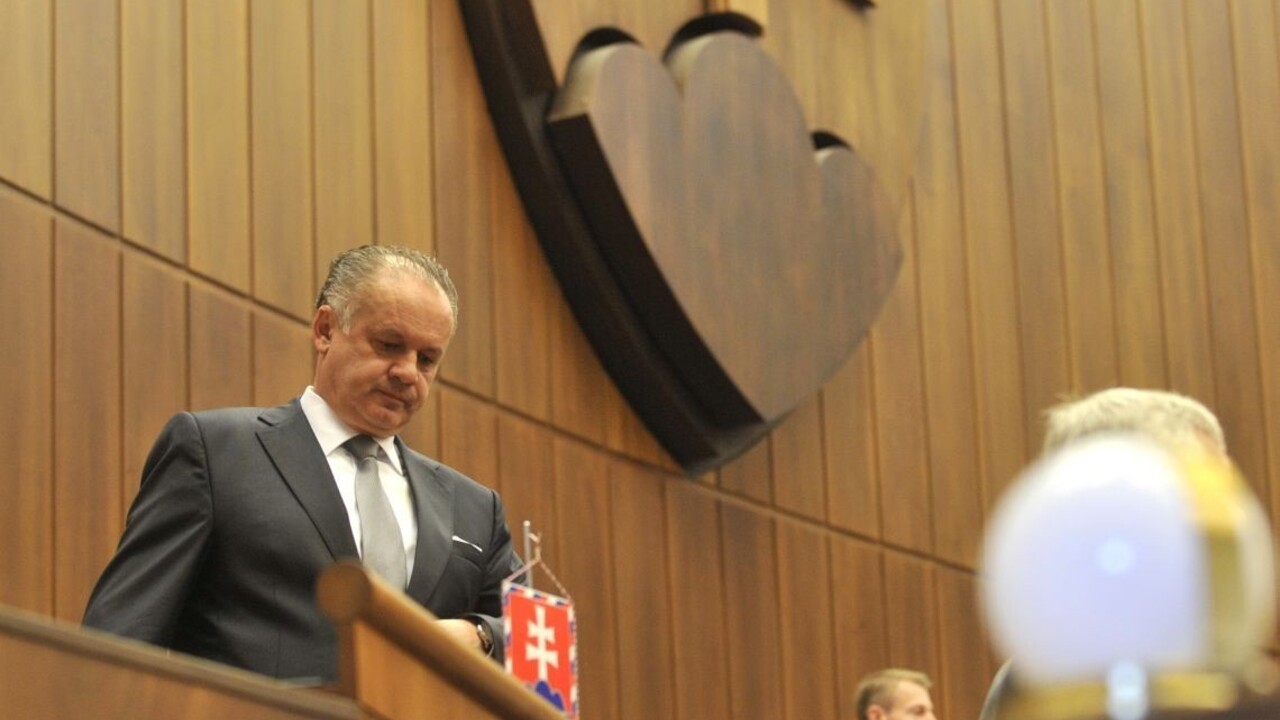 Kiska sa chystá do parlamentu, vystúpi so správou o stave republiky