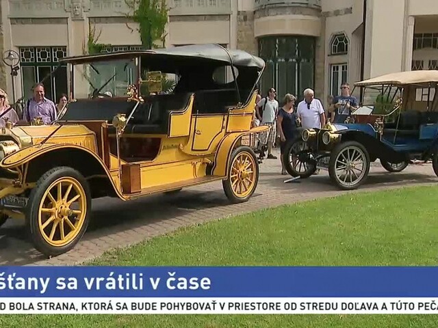Piešťany sa vďaka podujatiu Zlaté stuhy vrátili do minulosti