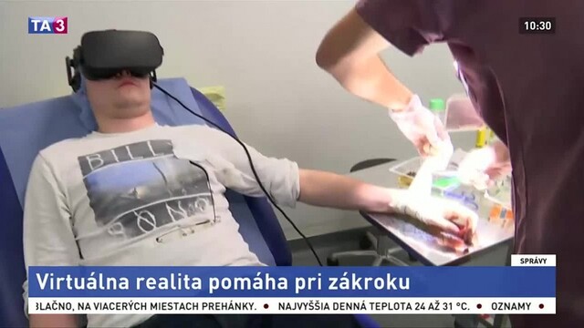 Pri lekárskych zákrokoch využívajú virtuálnu realitu, odpúta od bolesti
