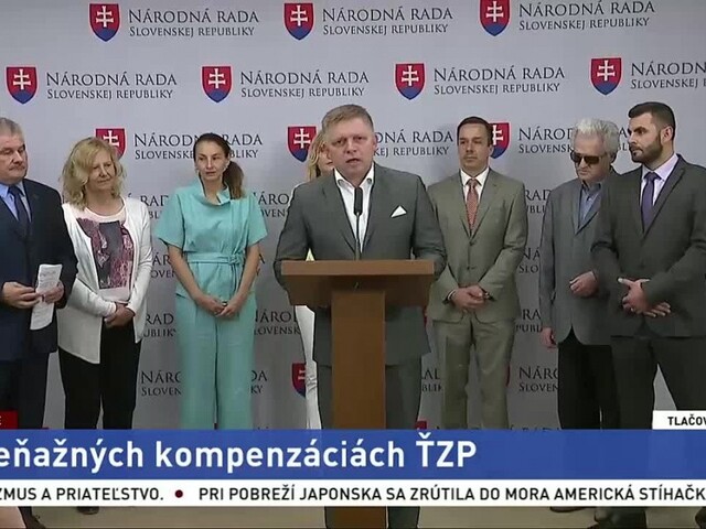 TB R. Fica, J. Richtera a členov Výboru NR SR pre sociálne veci o peňažných kompenzáciách ŤZP
