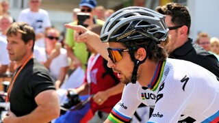 Sagan vybojoval pódiové umiestnenie, po víťazstvo si šiel Colbrelli