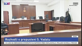 Rozhodli o prepustení Vadalovho brata. Napriek tomu ostáva vo väzbe