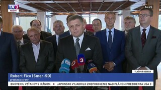 TB lídrov strany Smer-SD o správe prezidenta A. Kisku