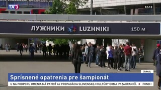 Rusko pre šampionát sprísnilo bezpečnostné opatrenia
