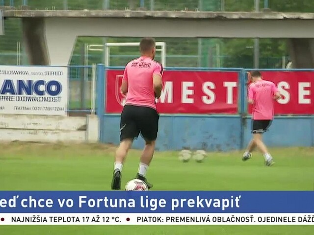 Futbalisti Serede sa pripravujú na premiérovú sezónu vo Fortuna lige