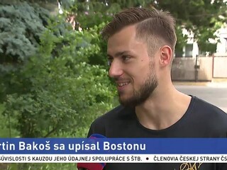 Rozhovor s M. Bakošom o prestupe do NHL