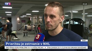 Hokejový brankár Halák: Hlavnou prioritou je zotrvanie v NHL