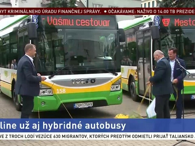 Žilinská MHD zavádza novinku, nakúpila hybridné autobusy