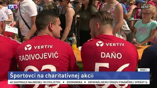 Elitní športovci sa predstavili v Trenčíne, hostiteľom bol Hossa