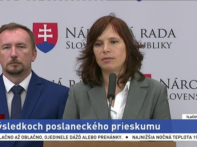 TB V. Remišovej a M. Sopka o výsledkoch poslaneckého prieskumu