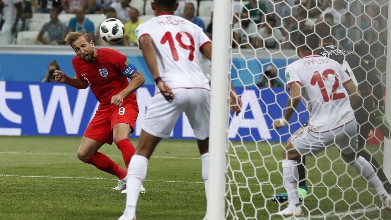 Anglicko zlomilo Tunisko až v závere stretnutia, rozhodol Kane