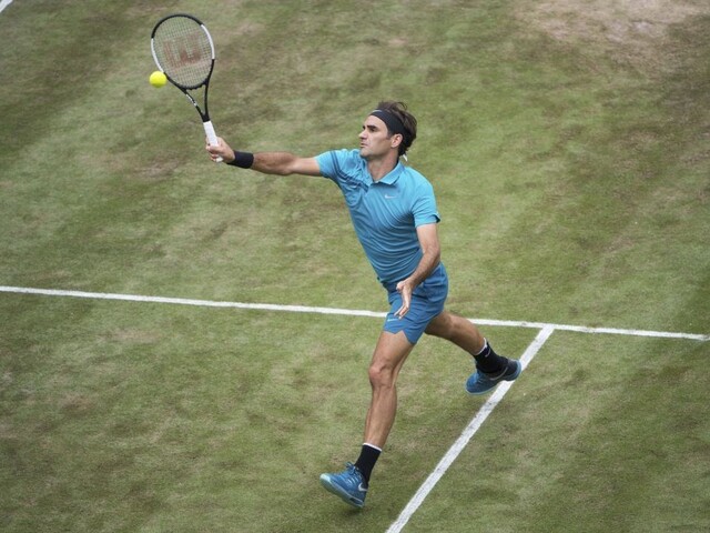 Po vynechanej antukovej sezóne Federer úspešne vykročil za titulom