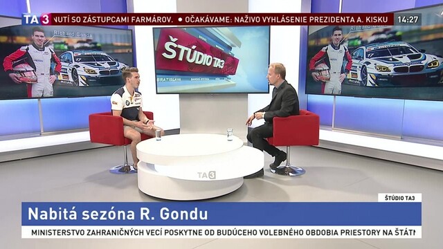 ŠTÚDIO TA3: Pretekár R. Gonda o jeho nabitej sezóne