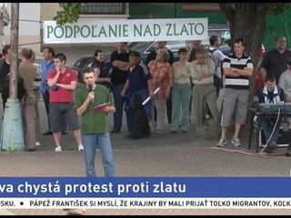 Detva chystá protest proti zlatu, chcú zablokovať most