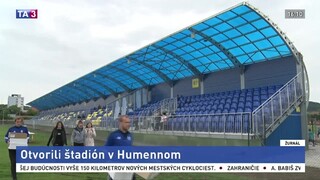 Otvorili štadión v Humennom, od futbalového zväzu dostali 750-tisíc eur