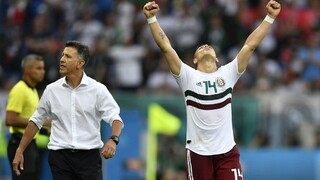 Hráči Mexika zvíťazili nad Kóreou, majú plný počet bodov