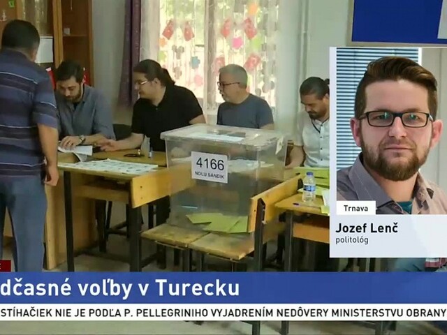 Politológ Jozef Lenč o predčasných voľbách v Turecku