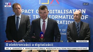 TB finančnej správy a ministra financií o elektronizácii a modernizácii