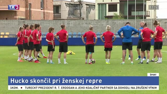 Slovenské futbalistiky sú bez trénera, Hucko náhradníka zatiaľ nemá