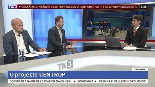 HOSŤ V ŠTÚDIU: Ľ. Šooš a M. Jesný o projekte CENTROP
