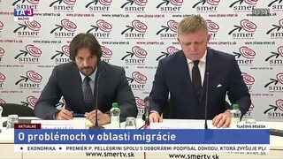 TB R. Fica a R. Kaliňáka o problémoch v oblasti migrácie