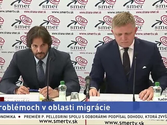 TB R. Fica a R. Kaliňáka o problémoch v oblasti migrácie