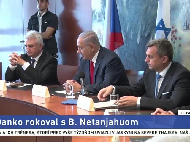 Danko navštívil Izrael. Cestu považujem za veľmi významnú, uviedol