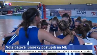 Volejbalové juniorky suverénne zvíťazili a postúpili na ME