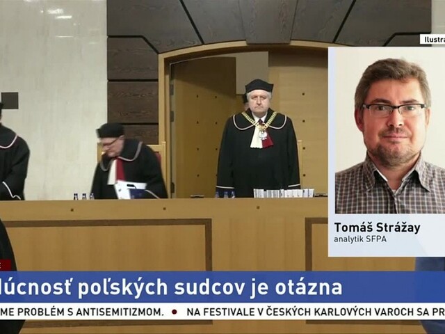 Analytik T. Strážay o spornej novele súdnictva v Poľsku