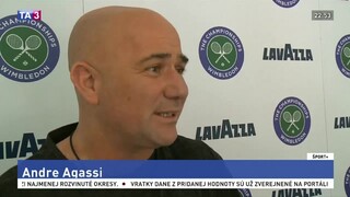 Kto ovládne Wimbledon? Agassi má jasného favorita