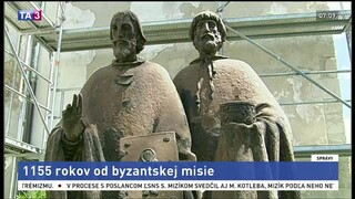 Na Slovensku si pripomíname 1155. výročie príchodu Cyrila a Metoda