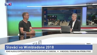 HOSŤ V ŠTÚDIU: Š. Čižmarovič o Slovákoch na Wimbledone 2018