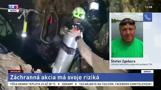 Inštruktor potápania Š. Zgebura o záchrane thajských futbalistov