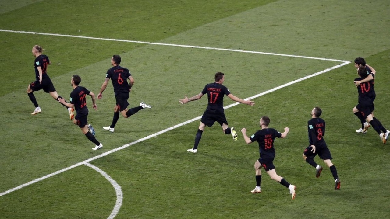 Posledné štvrťfinále ponúklo penaltovú drámu, chorvátsky sen pokračuje