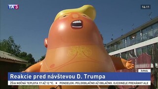 Trump rozdelil londýnsku spoločnosť, chystajú protesty aj oslavy